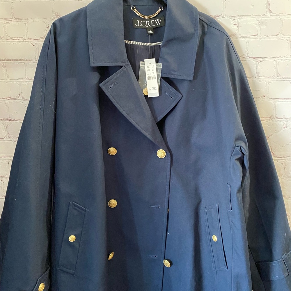 NWT J Crew trench coat
